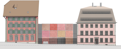 Visualisierung Stadthausbereich nach Umbau